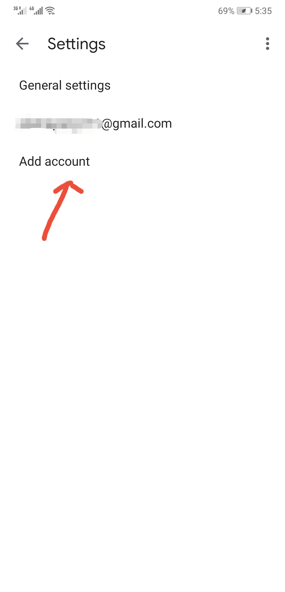 how to open email account on android